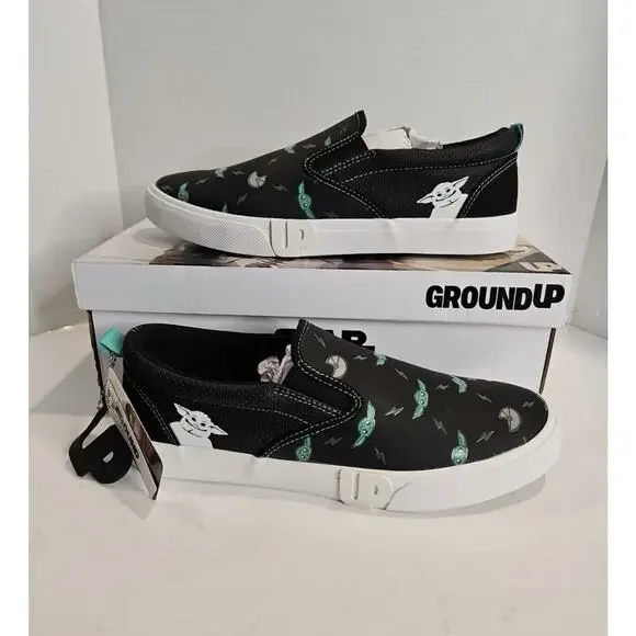 Men’s Grogu Slip-On Shoes Size:10 Ground Up Star Wars Mandalorian Grogu Slip-On | Mercari main image 3